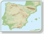 Geo-Innovations - Spain Relief Map