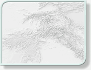 Geo-Innovations - Hindu Kush Greyscale Relief Map