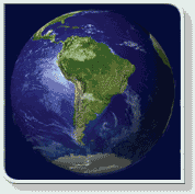 Geo-Innovations - South America Globe